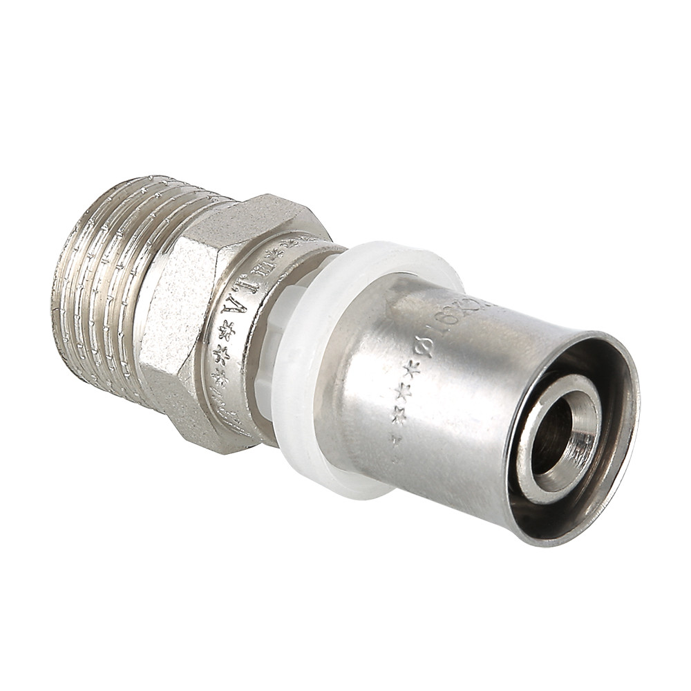 Пресс соединение нар.р. 16х3/4" VT     (825)